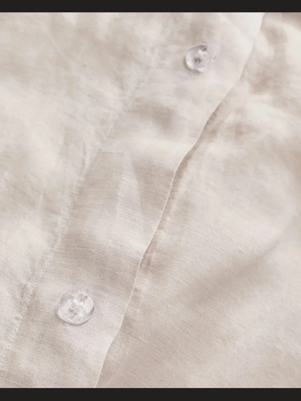 Quince Cream/Tan Lightweight Duvet Cover